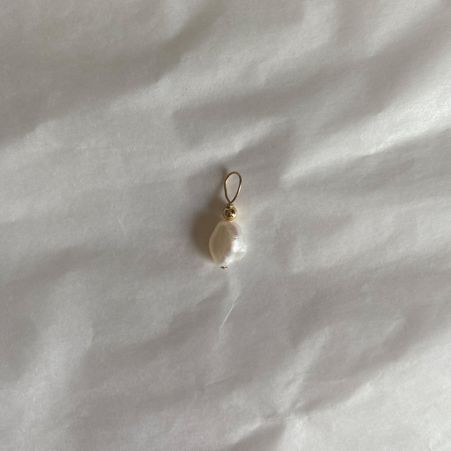 Single Pearl Shoe Charm