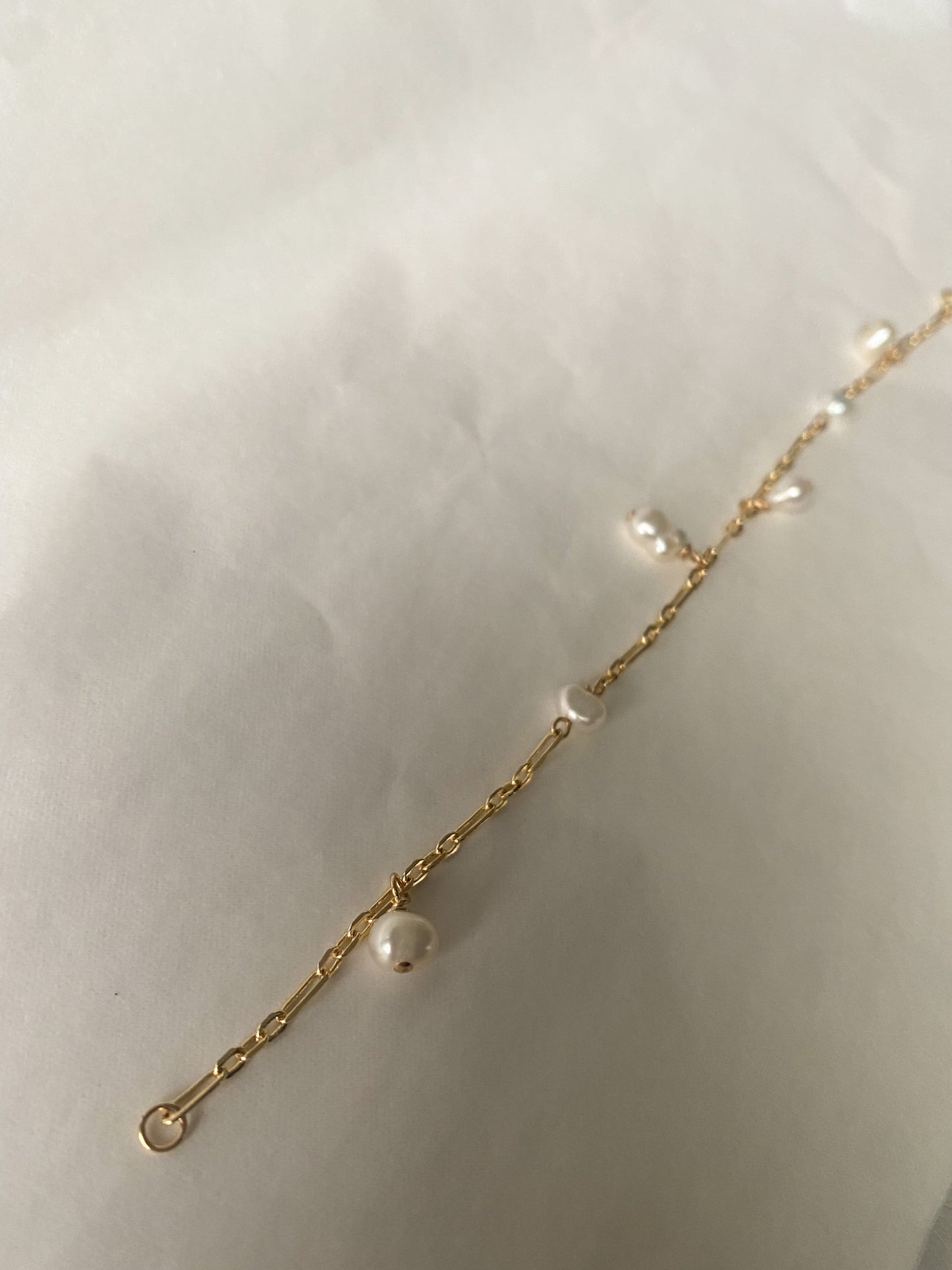 Pearl Chain Bracelet