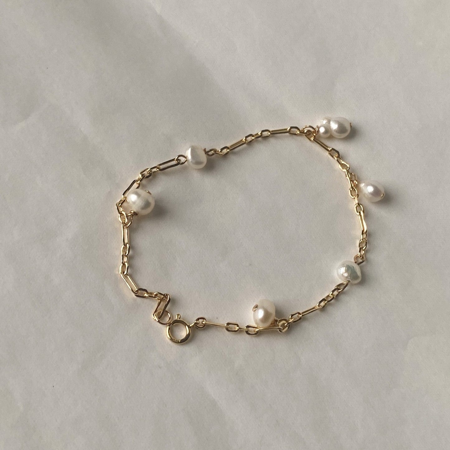 Pearl Chain Bracelet