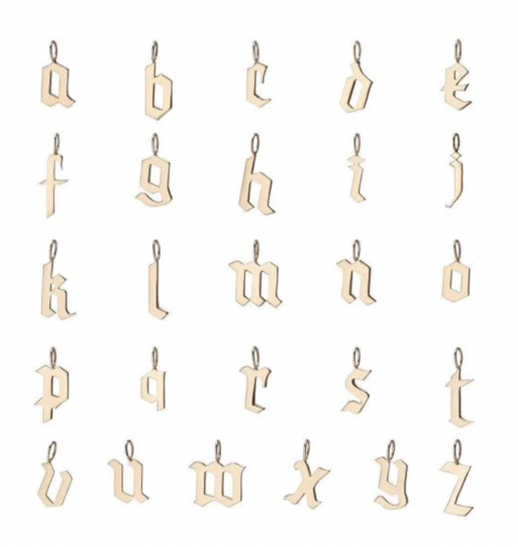 Custom Initial Necklace - Preorder