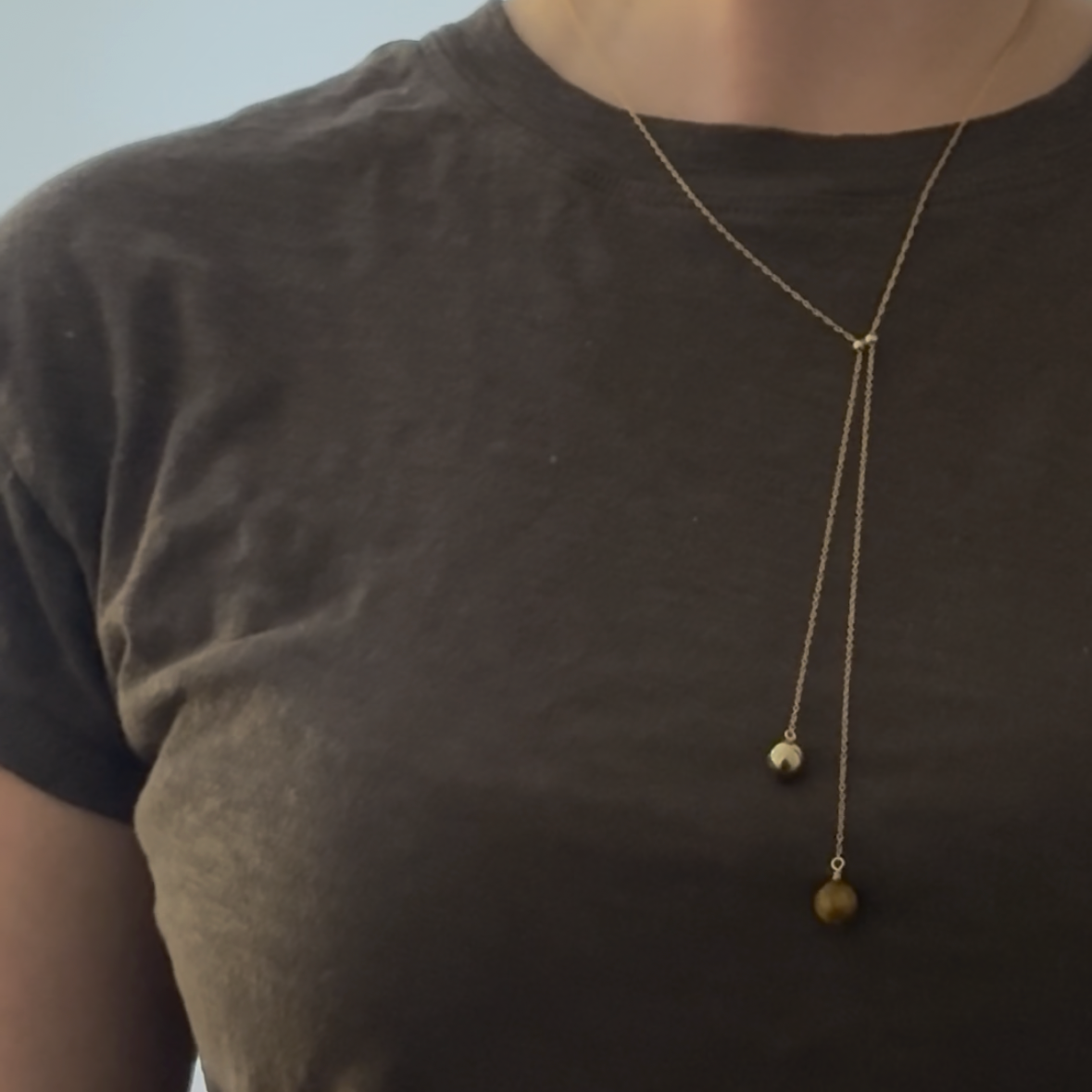Isla Necklace - Tiger's Eye